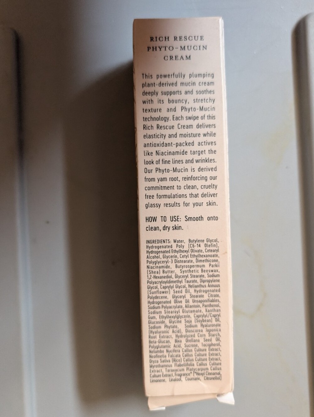 Suntayne Rich Rescue Phyto-Mucin Cream — Pink - Picture 3 of 6